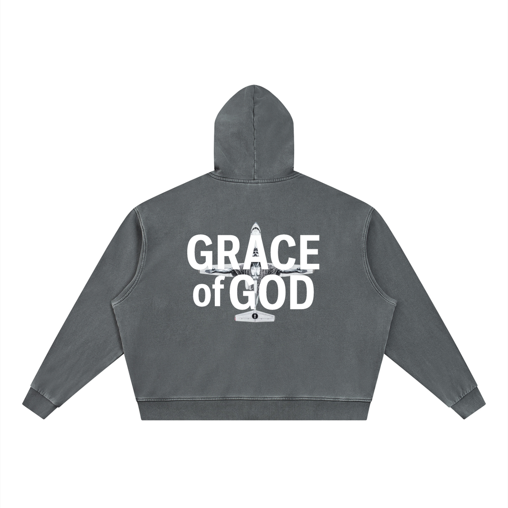 'Highest Praise' | GRAY | ZIP HOODIE