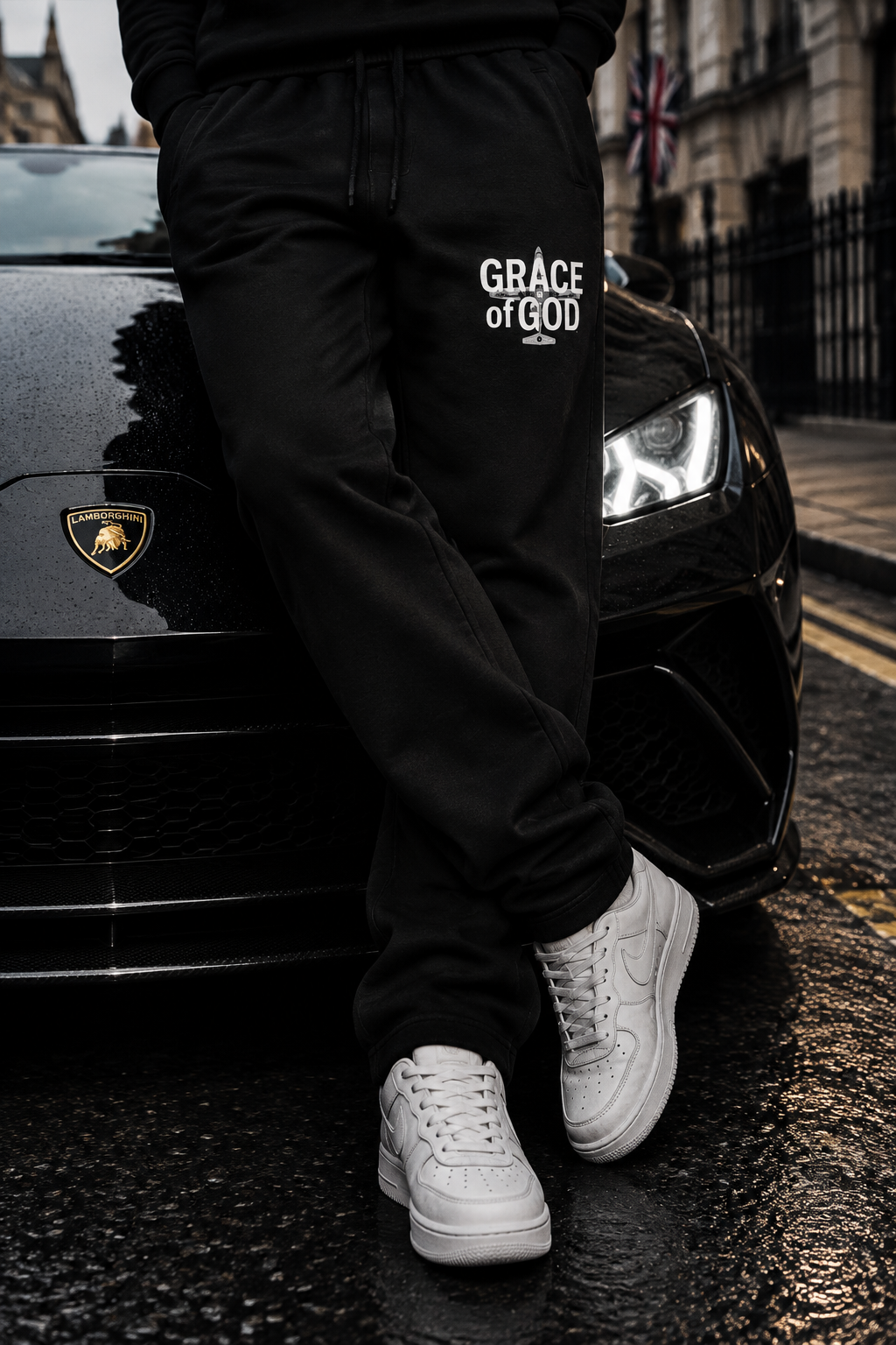 'Highest Praise' | BLACK | SWEATPANTS