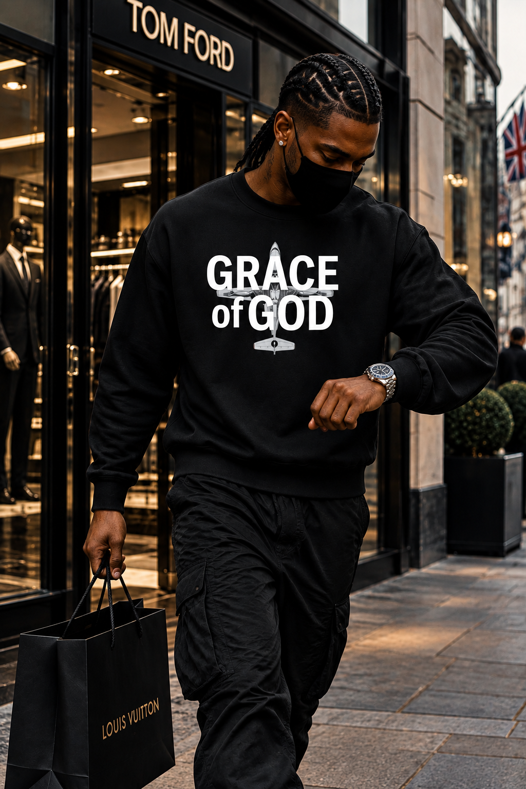 'Highest Praise' | BLACK | SWEATSHIRT