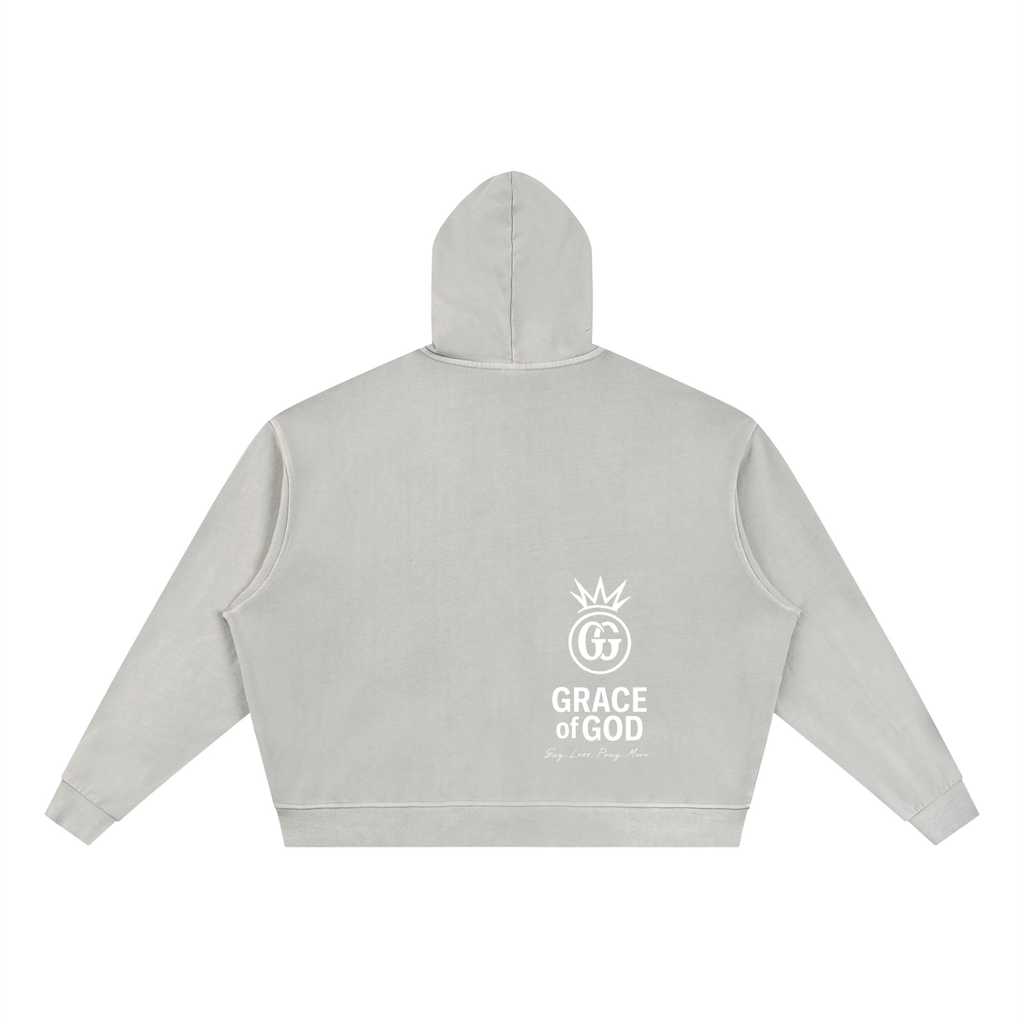 'Say Less, Pray More' | ZIP-UP HOODIE