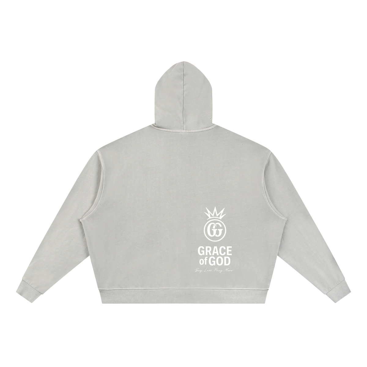 'Say Less, Pray More' | ZIP-UP HOODIE